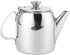 0.5 L Stainless Steel Teapot - Coffee Pot Teapot Stainless Steel Kettle Cold Water Jug Short Spout for Restaurants, Conference Rooms, Living Room,...
