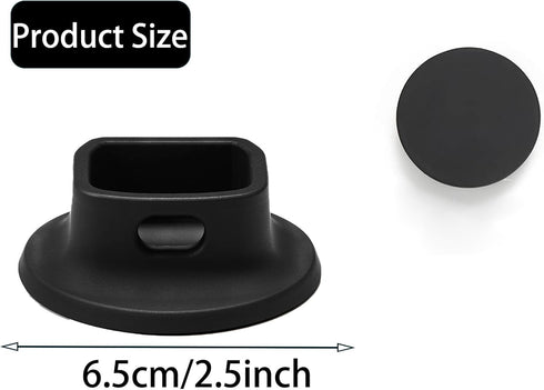 PCTC Silicone Non-Slip Desktop Mount for DJI Osmo Pocket 3, Lightweight and Compact, OSMO Pocket 3 Accessories (Silicone Black/Large)...