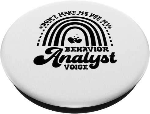 BCBA Behavior Technician Board Certified Behavior Analyst PopSockets Standard PopGrip...