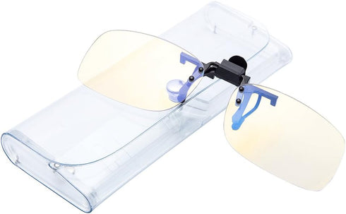 EYEGUARD Blue Light Filter Clip-on Computer Gamer Glasses Strain Relief Anti-glare Radiaton Protection Eyewear...