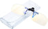EYEGUARD Blue Light Filter Clip-on Computer Gamer Glasses Strain Relief Anti-glare Radiaton Protection Eyewear...