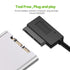 chenyang Micro SATA 16Pin to USB 3.0 Adapter Cable for 1.8 inch Hard Drive HDD/SSD Data Transfer External Hard Drive Converter 10cm...