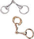2pcs Silk Scarf Clasp Small Square Scarf Clasp Simple and Elegant Horsebit Clasp (Multiple Ways to Wear)...