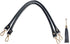 BEAULEGAN Purse Leather Handles Replacement 2 Pcs for Handbag, 23.6 Inch, Black Gold...