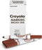 Crayola Broad Line Markers, Brown, 12 Count Bulk Markers...