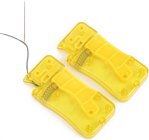 3Pcs Plastic Needle Threaders Hand Sewing Cross Stitch Needles Threader Sewing Needle Threading Auxiliary Tool for Sewing Crafting Quilting DIY Ar...