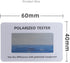 Polarized Sunglasses Tester, Polarized Glasses Test Card,Polarized Glasses Check Paper Accessories, Grey, 6cm*4cm*1cm...