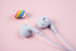 QearFun Donut Earbuds for Kids, Cute Earbud & in-Ear Headphones Wired Gift for School Girls and Boys with Microphone and Lovely Earphones Storage ...