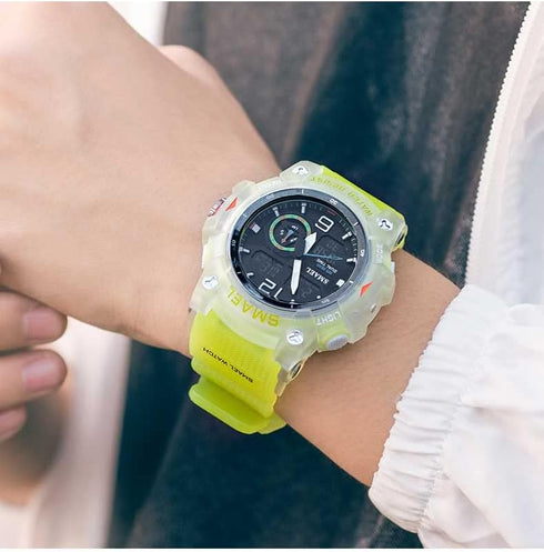AIMES Men's Watches Outdoor Sports Waterproof Military Watch Tactical Digital Analog Wrist Watch Date Multi Function Led Large Face Alarm Stopwatc...