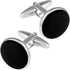 Cufflinks for Men Classic Wedding Business Shirt Cuff Links Silver Gold Black Set Gifts with Box...
