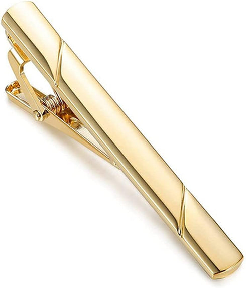 Mens Stainless Steel Tie Clips Minimalist Necktie Tie Bar Clasp Clip Clamp Pins Best Gift For Men Business Party Wedding Best Gift and Daily Life...