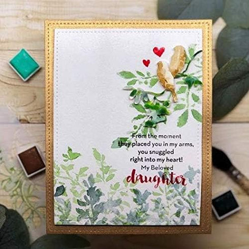 CrafTreat Stencils for Painting on Wood, Canvas, Paper, Fabric, Floor, Wall and Tile - Clouds and Stars, Starry Sky, Landscapes, Leaves and Branch...