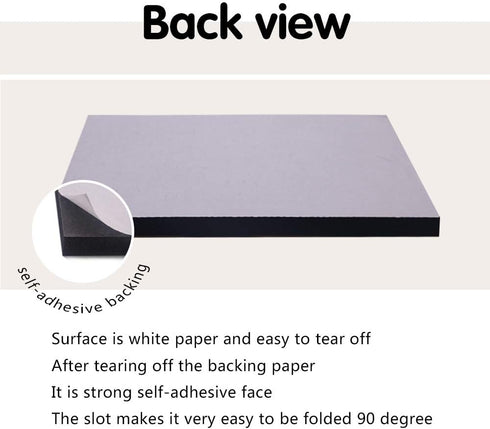Garage Wall Protector Foam Wall Column Guard for Parking Garages - Reflective Wall Edge Protector - 2 Pack Pole Guard - Wall Edge and Bumpers Guar...