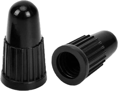Black Presta Valve Caps Plastic Bike Tubeless Tire Caps Air Dust Stem Covers-Used on Presta/French Valves for Bicycle, MTB Mountain Bike, Road Bik...