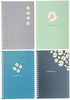 ALIMITOPIA 4 Pack Spiral Notebook Journal,Wirebound Ruled Sketch Book NotePad Diary Memo Planner,A5 Size(8.3X5.7) & 60 sheets...