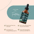 Castor Oil Organic (2oz) + FREE Filled Mascara Tube USDA Certified, 100% Pure, Cold Pressed, Hexane Free by Live Fraiche. Hair Growth Oil for Eyel...
