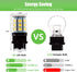 S8 3156 Wedge Base LED Light Bulbs 12VAC/DC Low Voltage 4Watt Warm White 2700K-3000K for Outdoor Landscape Lighting and RV Vehicle Automotive Ligh...
