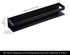 KES Spice Rack Organizer Kitchen Spice Rack Seasoning Organizer 16 Inch Aluminum Spice Holder Wall Mount Anodized Black 2 Pack, KSR401S40-BK-P2...
