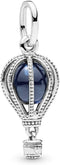 Blue Hot Air Balloon Charm Compatible with Pandora Charms Bracelets Travel Birthday Christmas...