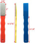 Diamond Color Coded Mini Diamond Hone Kit 3Grits #220,400,600 Flat Hand File Knife Sharpener Red/Yellow/Blue - 3pcs...