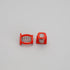 2PCS C Buckle Springs Bicycle Hinge Clip Bicycle Limit Hinge Clamp Compatible with Brompton Folding Bike Red C Shaped Clip Bike Accessories, 18.5x...