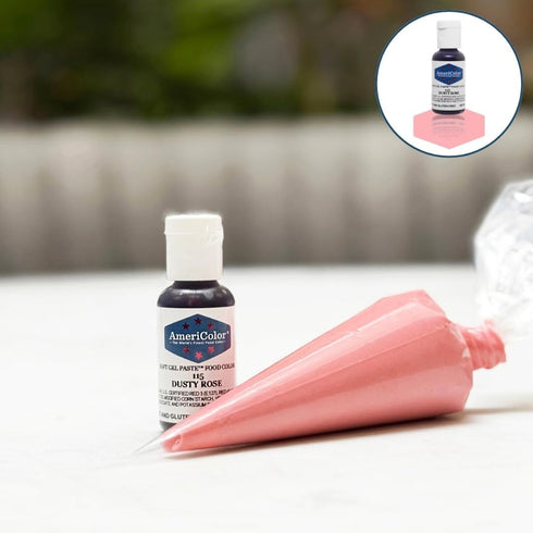 AmeriColor Dusty Rose Soft Gel Paste Food Color, .75 oz...