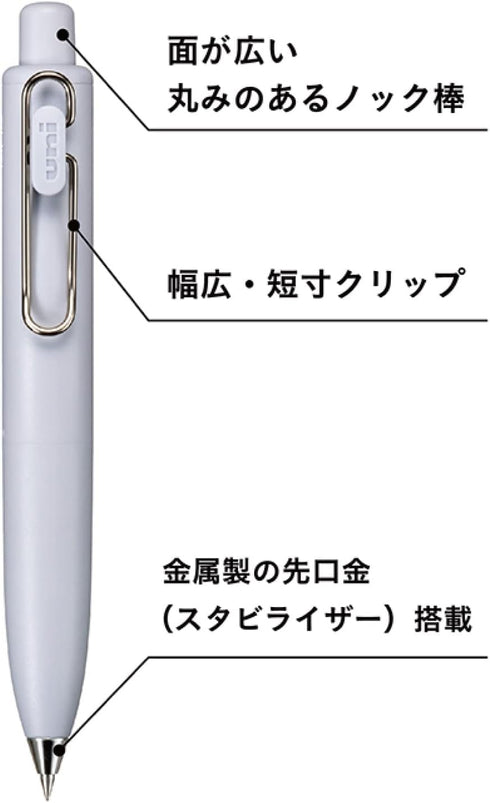Mitsubishi Pencil UMNSP05.28 Gel Ballpoint Pen Uni-Ball One P 0.5 Banana...