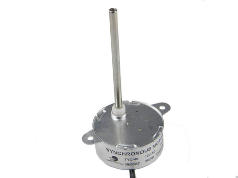 CHANCS Small Synchronous Motor TYC-40 12V 5RPM AC Inner-Shaft Length 74mm for Christmas Santa Halloween Decoration 2PCS...