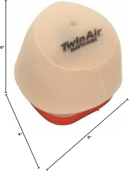 151009 Dual Foam Air Filter, Black...