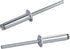 100 PCs 5/32'' x 1/4''Aluminum Blind Rivets, Pack of 100 CT 4mm x 6mm Pop Rivets with Aluminum Grip and Steel Mandrel...