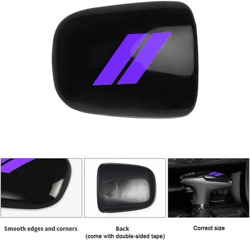 auovo Gear Shift Knob Trim for Charger Accessories Challenger 2015-2023 / Durango 2016-2023 ABS Interior Decoration Gear Shifter Cover (Purple)...