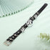 PU Leather Black Choker with Silver Bell Necklace for Women Girls Halloween Costume Punk Rave Accessory...