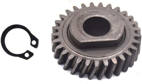 9706529 W11086780 Replacement Gear Parts Compatible with Whirlpool Worm the 9709511 Gasket and 9703680 Circlip & 1.8 Oz Food Grade Grease...