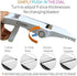 Mandolin Slicer Adjustable Mandoline | Best Hand-Held Cutter for Vegetable Potato Zucchini Food | Professional Steel Blade - Safe Finger Guard - 9...