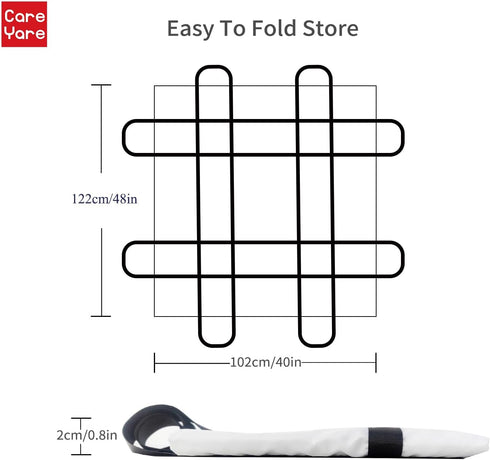 Positioning Bed Pad With Handles 48*40 inch Medical Supplies Mobility & Daily Living Aids Patient Lift For Home Bed Made Easy Mattress Lifter Hosp...