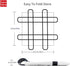 Positioning Bed Pad With Handles 48*40 inch Medical Supplies Mobility & Daily Living Aids Patient Lift For Home Bed Made Easy Mattress Lifter Hosp...