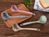 Eco-friendly Wheat Straw Spoons, Wheat Straw Soup Spoon, Soup Spoon for Cooking, Wheat Straw Cooking Spoons, Cooking Utensils (Pink)...