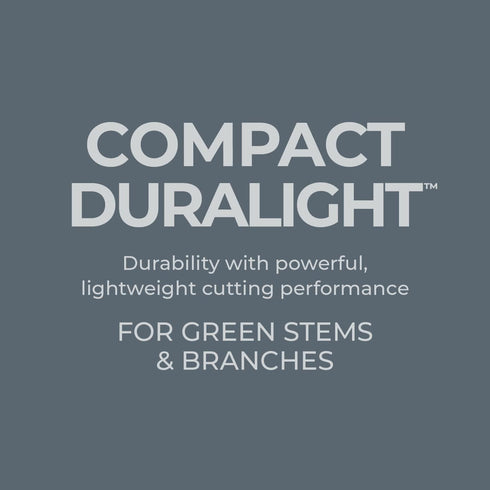 Co. Duralight Compact Adjustable Bypass Pruning Shears, Gardening Hand Pruner, Plant Shears, Flower Clippers, Secateurs (05-2002-100)...