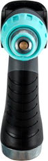 Medium Duty Metal Adjustable Water Jet Hose Nozzle 500001 with Thumb Control and Comfort Grip by New England Garden Tools for Cleaning, Watering P...