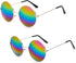 PENTA ANGEL 2Pcs Colored Round Retro Sunglasses...