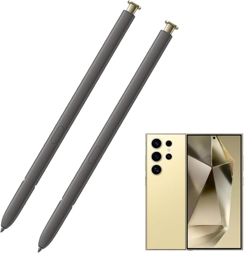 2 Pack Galaxy S24 Ultra S Pen Replacement for Samsung Galaxy S24 Ultra Stylus Pen withoutBluetooth,Galaxy S24 Ultra Replacement Pen for Samsung Ga...