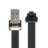 chenyang Micro USB Flat Cable USB 2.0 Male to Micro USB Male 90 Degree UP Angled Ribbon Flex Extension Cable Adapter 2.0M...