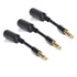 3-Pack AUX Headphone 3.5mm Extension Cable - Male to Female Extender Audio Auxiliary Jack Adapter Wire Cord Plug Connector for iPhone iPod iPad, S...