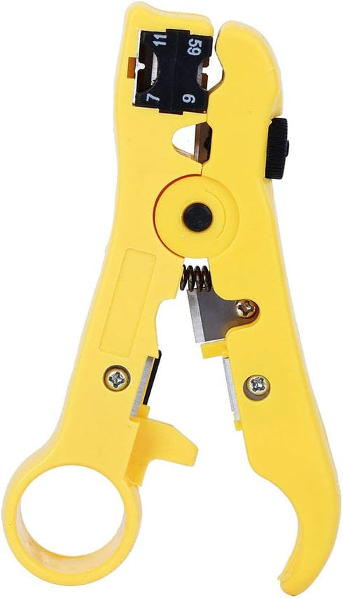 ??Romantic Present??hand tools wire, Crimping Pliers, Workshop Equipment Stripping Pliers Tool Coaxial Cable Cutter, Multi-Functional HLT-505 for ...