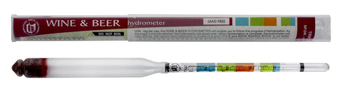 Triple Scale Wine and Beer Hydrometer...