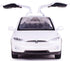 Toy Car Model X, Pull Back Car Toys Alloy Vehicles with Lights and Sound 1:32 Scale Model Car (White)...