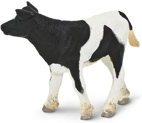 Safari Ltd. Holstein Calf Figurine - Detailed 3.25" Plastic Model Figure - Fun Educational Play Toy for Boys, Girls & Kids Ages 3+...
