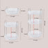 360° Rotating Makeup Organizer for Vanity, Spinning Bathroom Counter Organizer, Large Capacity Counter Shelf for Skincare, Cosmetics, Perfumes, Lo...
