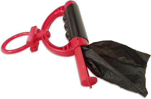 Zoya Doggie Pal Leash & Waste Bag Holder, Red, One Size...