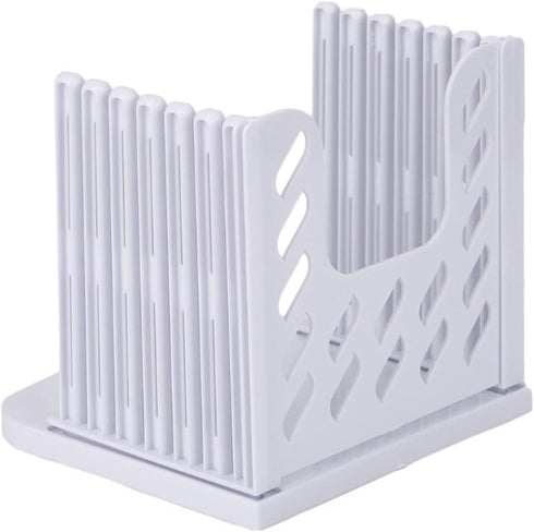 Bread Slicer Adjustable Bread Cutter Foldable Toast Slicer?Bread Slicing Adjustable Toast Slicer Toast Cutting Guide for Homemade Bread Kitchen Ba...